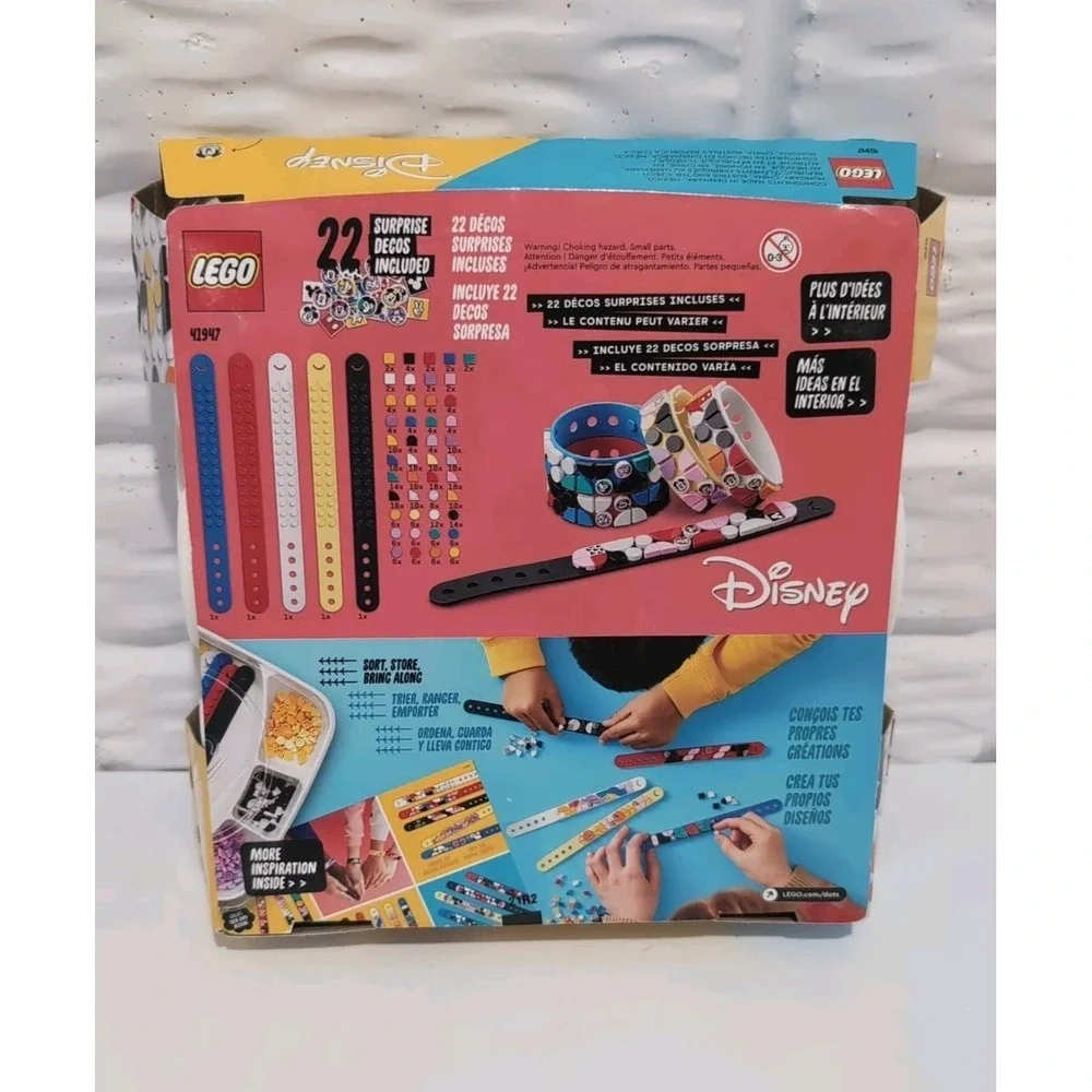 LEGO Disney DOTS 41947 Mickey & Friends Bracelets Mega NEW Plus Extra Mega Pack
